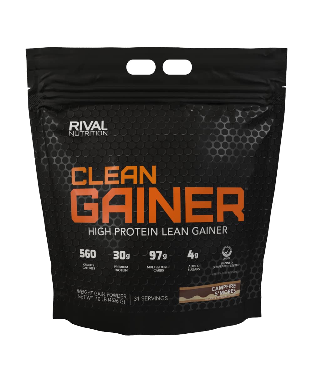 Rival Nutrition Clean Gainer - Soft Serve Vanilla, 10 lbs