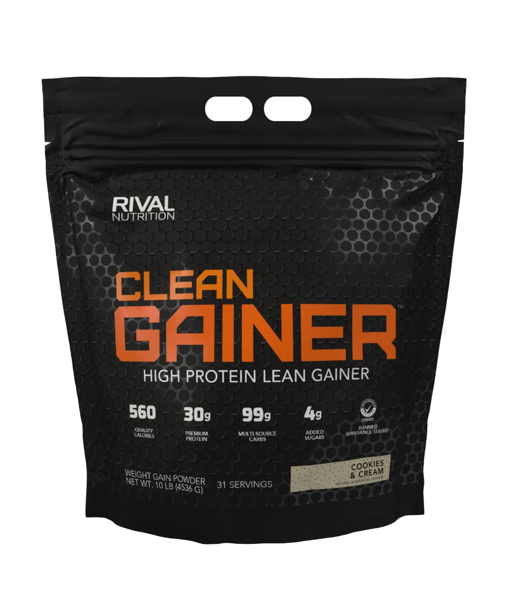 Rival Nutrition Clean Gainer - Soft Serve Vanilla, 10 lbs