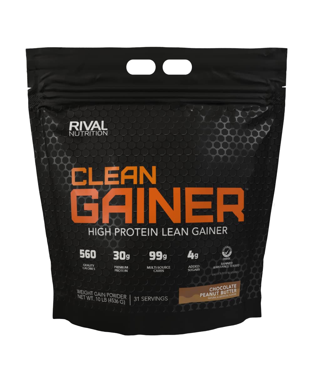 Rival Nutrition Clean Gainer - Soft Serve Vanilla, 10 lbs