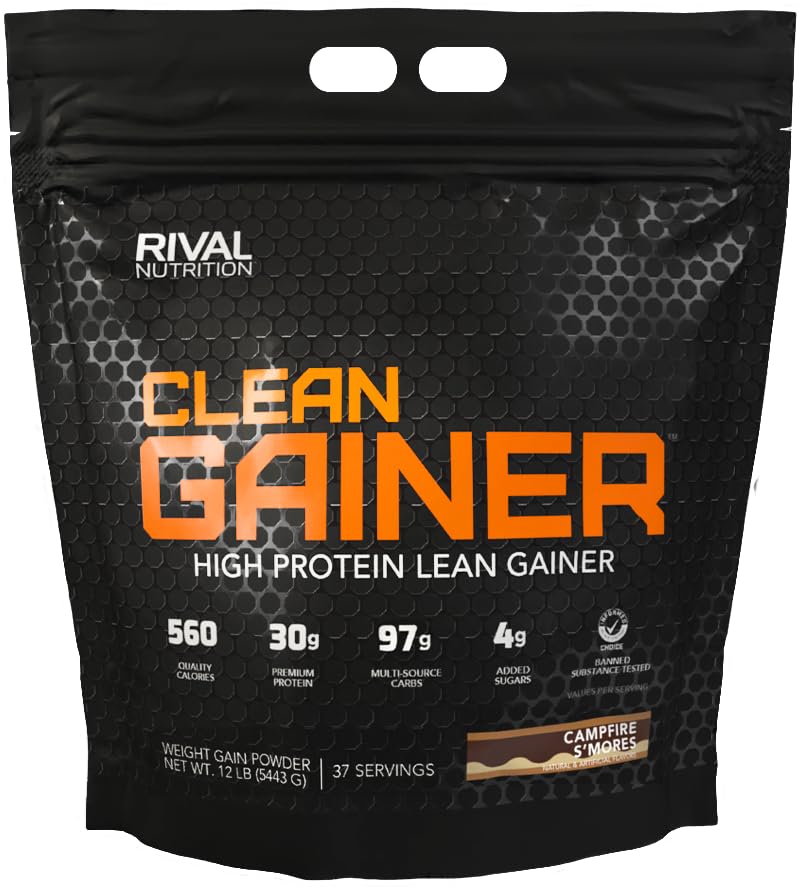 Rival Nutrition Clean Gainer - Soft Serve Vanilla, 10 lbs