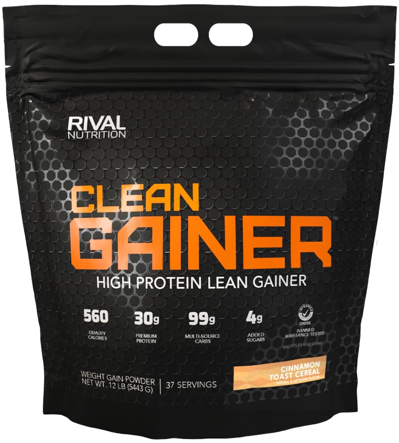 Rival Nutrition Clean Gainer - Soft Serve Vanilla, 10 lbs