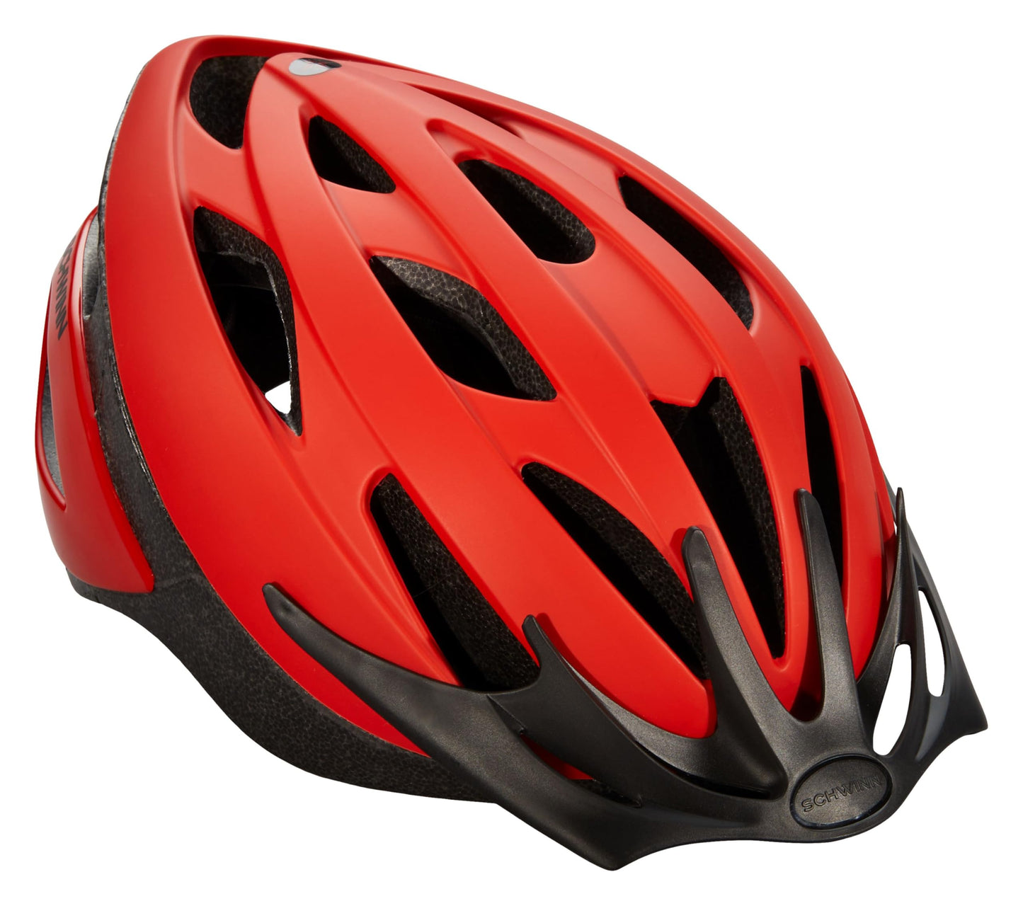 Schwinn Thrasher Bike Helmet for Adult Men Women Age 14+ with Suggested Fit 58-62cm, Multi-Mode Rear LED Light or No Light Option, Lightweight with Adjustable Side and Chin Strap, Bike Accessories