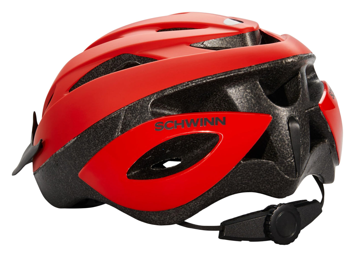 Schwinn Thrasher Bike Helmet for Adult Men Women Age 14+ with Suggested Fit 58-62cm, Multi-Mode Rear LED Light or No Light Option, Lightweight with Adjustable Side and Chin Strap, Bike Accessories