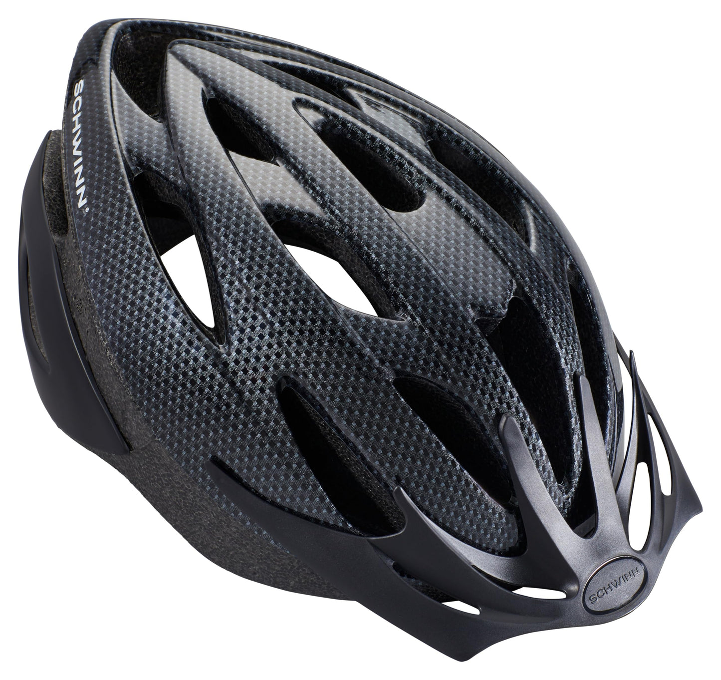 Schwinn Thrasher Bike Helmet for Adult Men Women Age 14+ with Suggested Fit 58-62cm, Multi-Mode Rear LED Light or No Light Option, Lightweight with Adjustable Side and Chin Strap, Bike Accessories